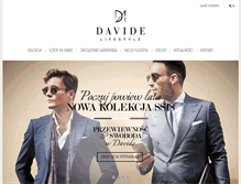 Tablet Screenshot of davidelifestyle.pl
